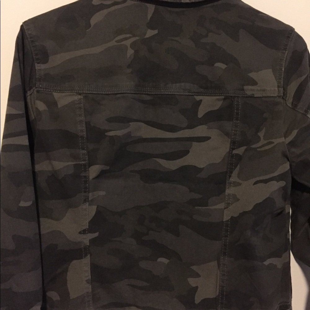 D. Jeans camouflage jacket